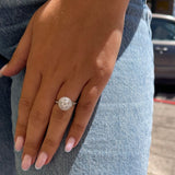 טבעת יהלומים הלנה