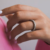 טבעת יהלומים ליר