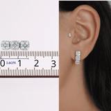 עגילי יהלומים אליאנה