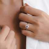 טבעת יהלום 2 קראט נטלי