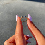 טבעת יהלומים טינה יהלומים שחורים