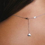 שרשרת אותיות משולבת יהלומים