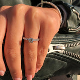 טבעת יהלומים מלאניה