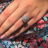 טבעת יהלומים אמיליה