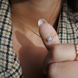 תליון יהלום 0.30 קראט Chablis