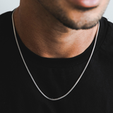 שרשרת רומבו זהב לבן