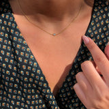 שרשרת צ'וקר יהלום