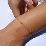 צמיד יהלומים Chablis - זהב אדום