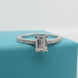 טבעת גרייס אמרלד