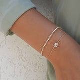 צמיד טניס זהב צהוב 1.25 קראט