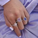 טבעת GemGlam מורגנייט טיפה