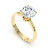 טבעת יהלום 2 קראט אמה