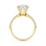 טבעת יהלום 2 קראט אריאל