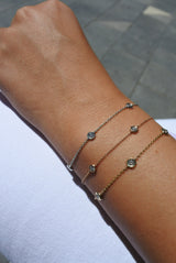 צמיד יהלומים Chablis - זהב אדום