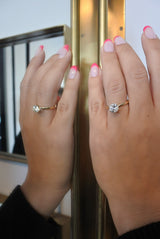 טבעת יהלום 1.5 קראט