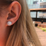 עגילי יהלומים קיארה