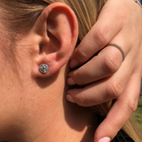 עגילי large halo