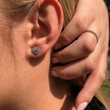 עגילי large halo