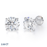 Large stud earrings מחירון