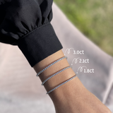 צמיד טניס מילנו 2 קראט