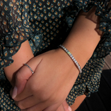 צמיד טניס יהלומים מיראז׳