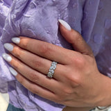 Lor diamonds ring white gold
