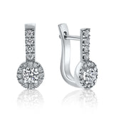 עגילי יהלומים אדיסון