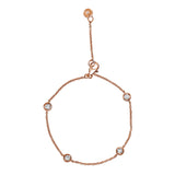 צמיד יהלומים Chablis - זהב אדום