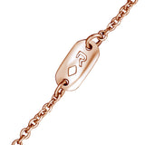 שרשרת אותיות משולבת יהלומים