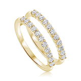 טבעת יהלומים קים זהב צהוב