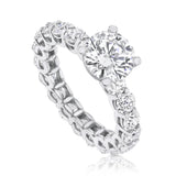 טבעת יהלומים מלאני