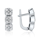 עגילי יהלומים אליאנה