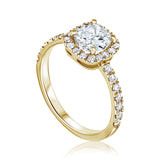 טבעת אירוסין סטפני זהב צהוב