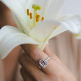 טבעת GemGlam מורגנייט ורודה