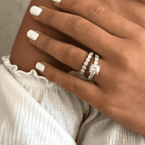 טבעת יהלומים מלאני