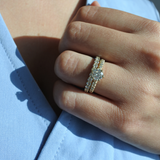טבעת אירוסין צ׳לסי זהב צהוב