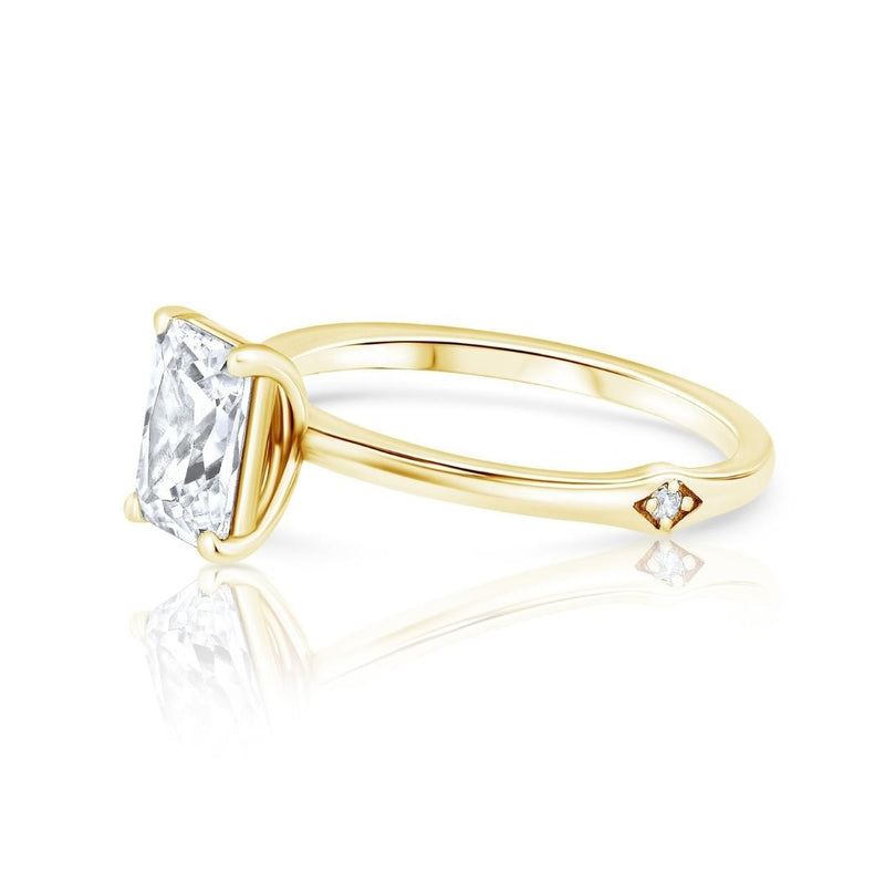 טבעת סרינה 2 קראט - זהב צהוב