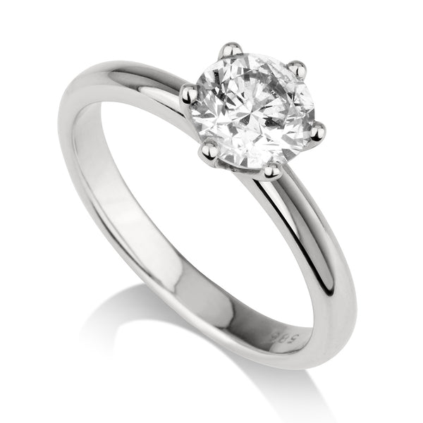 טבעת יהלום קיילי 1 קראט