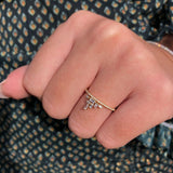 טבעת יהלומים Elena זהב צהוב